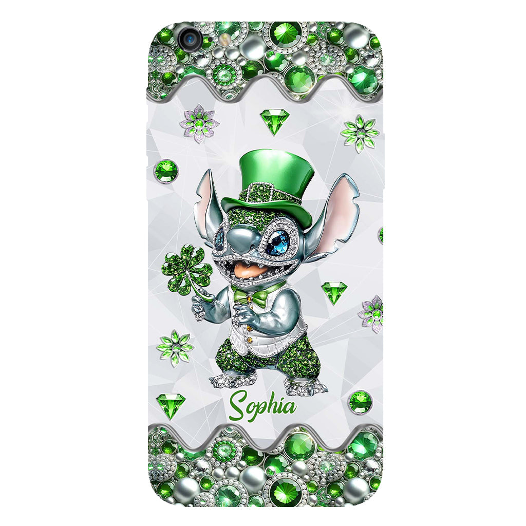 Lucky Shamrock - Personalized Ohana Full Print Phone Case