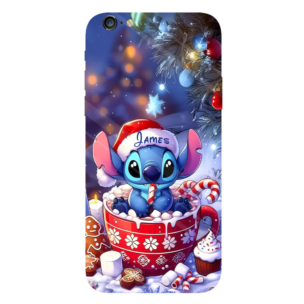 Blue Christmas - Personalized Ohana Full Print Phone Case