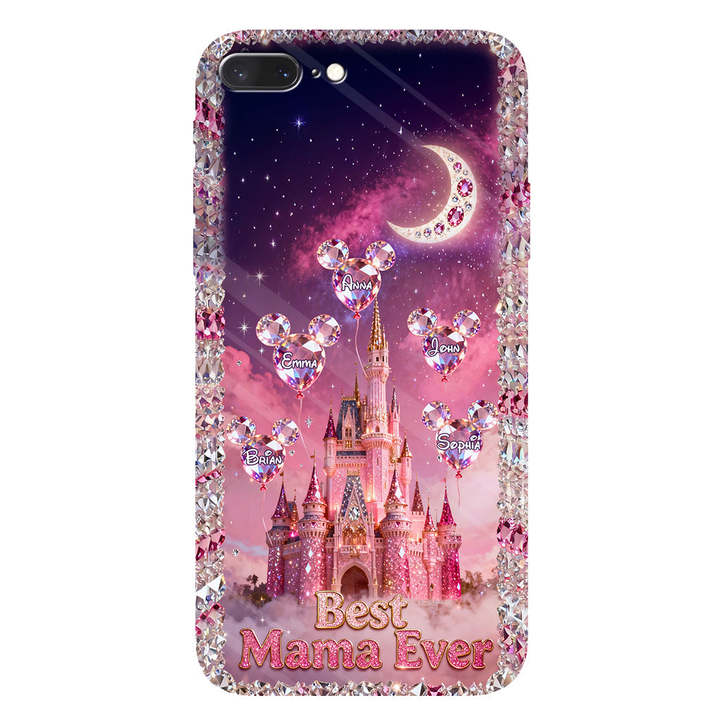 Disney Mama - Personalized Dream Trip Clear Phone Case