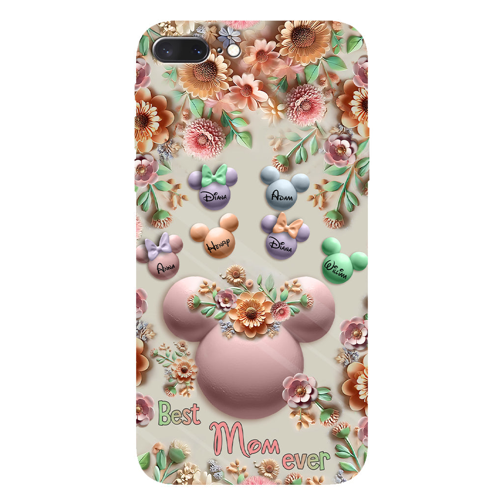 Best Mom / Grandma Ever - Personalized Mouse Full Print Phone Case