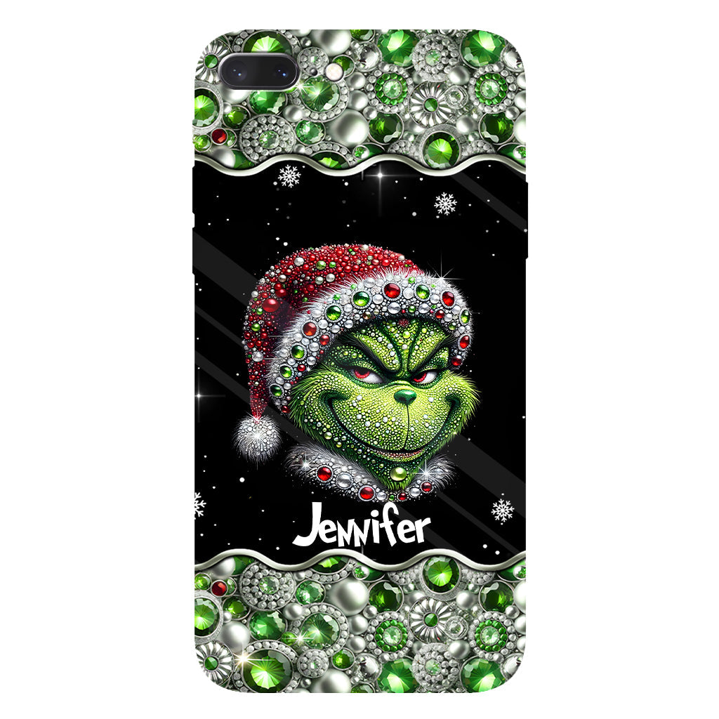 Merry Grinchmas - Personalized Stole Christmas Full Print Phone Case