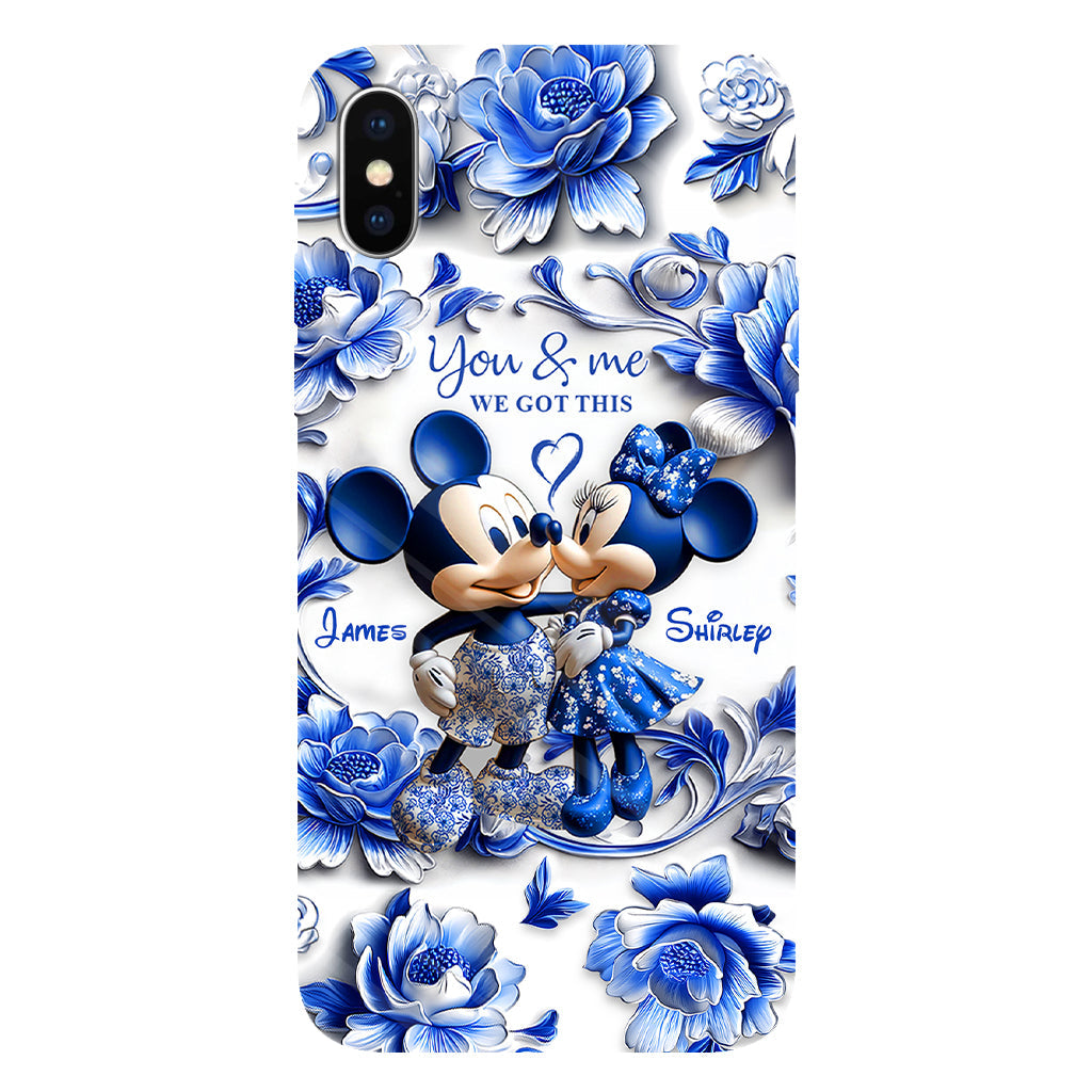 I Love You - Personalized Mouse Full Print Phone Case
