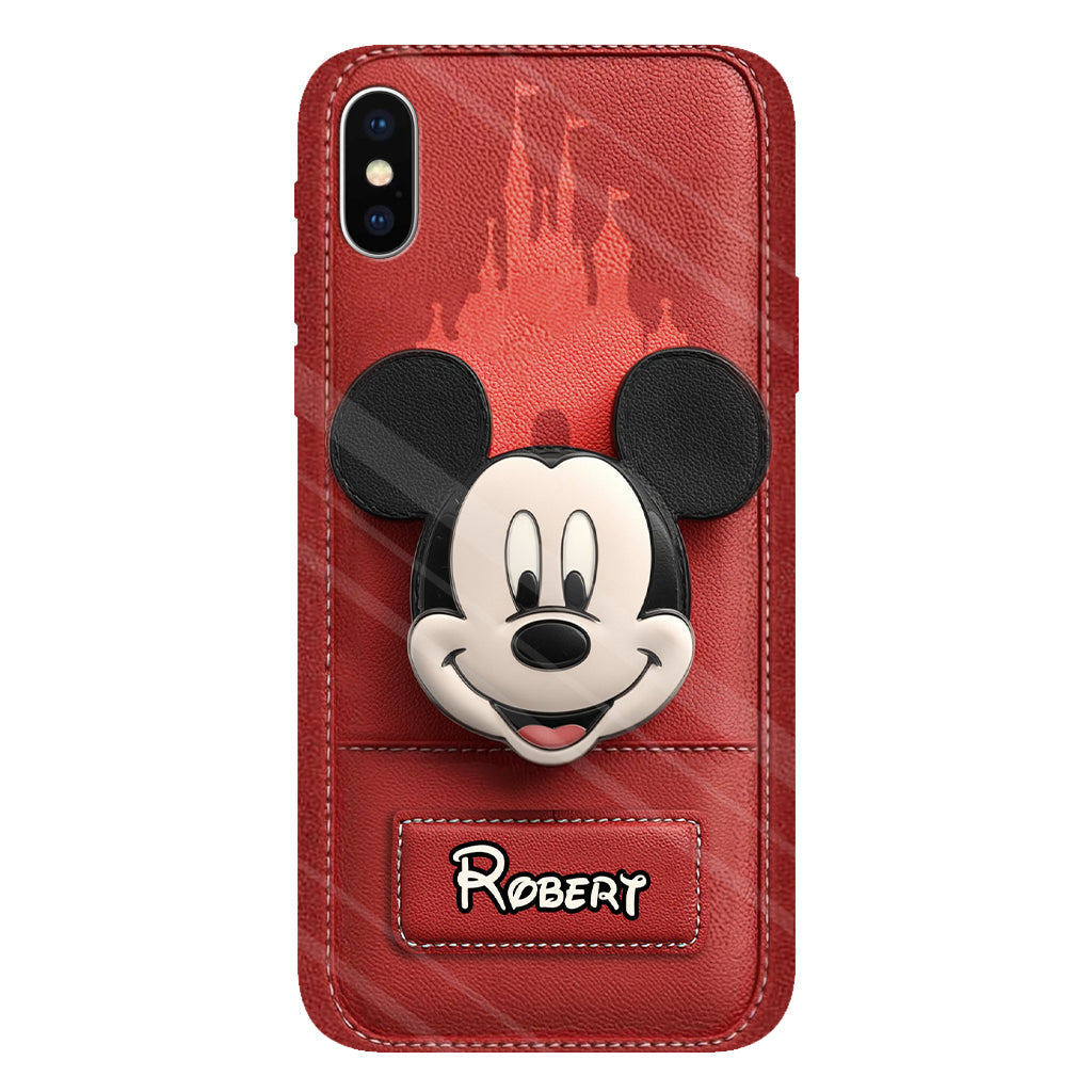 Dream Magic Custom Name - Personalized Full Print Mouse Phone Case & Phone Grip