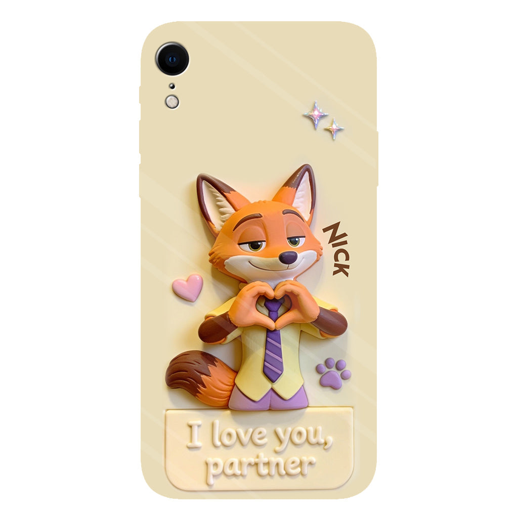 I Love You - Personalized Couple Full Print Phone Case