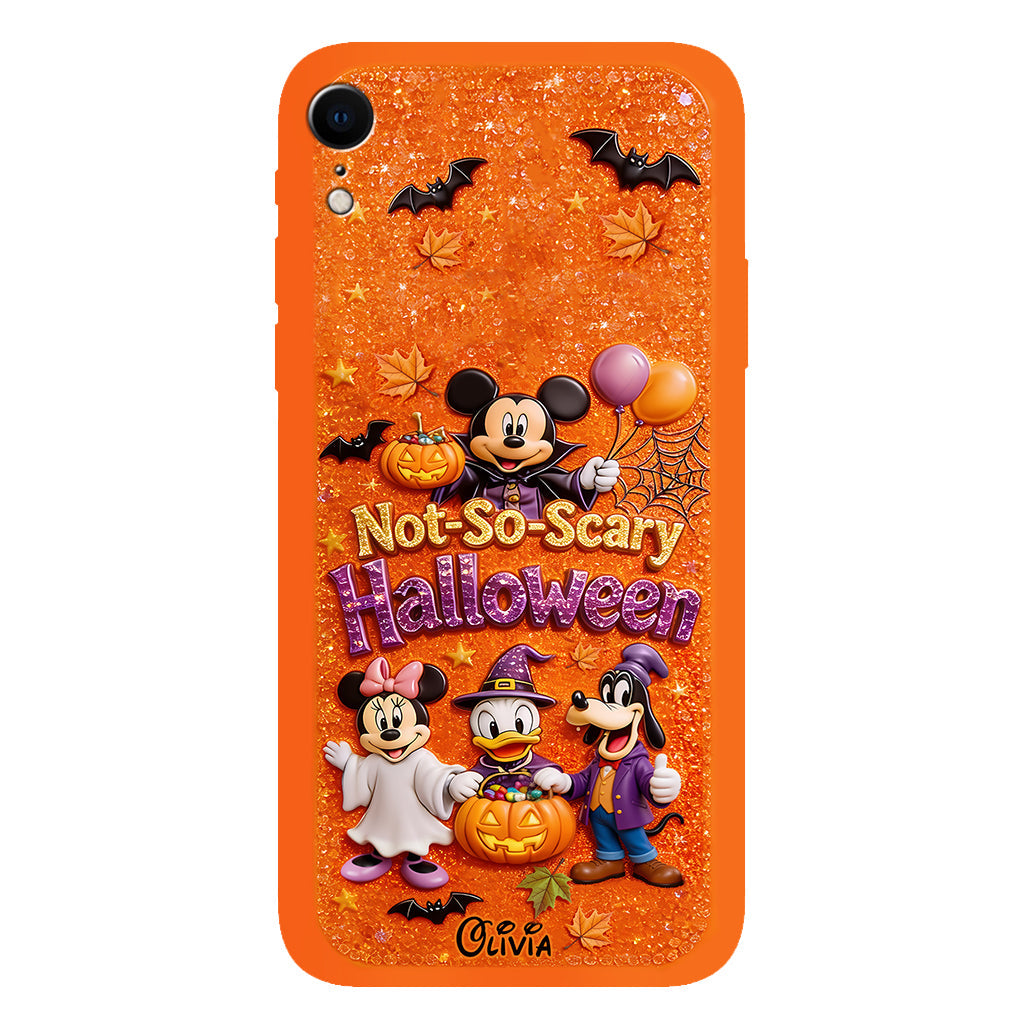 Not-so-scary Halloween - Personalized Mouse Full Print Phone Case