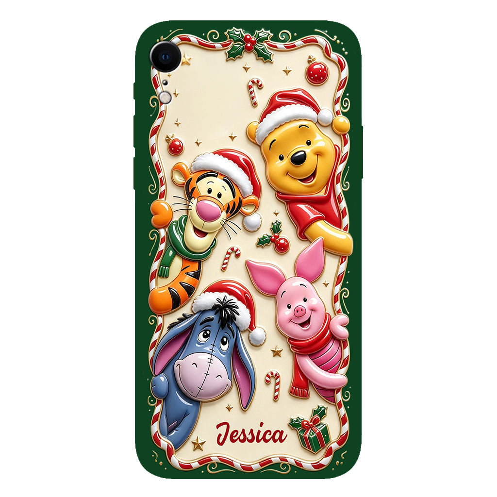 The Best Time Of The Year - Personalized Yellow Bear Full Print Phone Case
