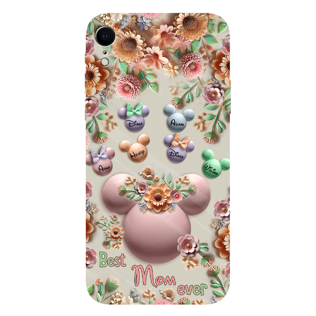 Best Mom / Grandma Ever - Personalized Mouse Full Print Phone Case