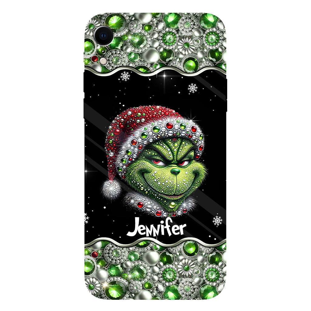 Merry Grinchmas - Personalized Stole Christmas Full Print Phone Case