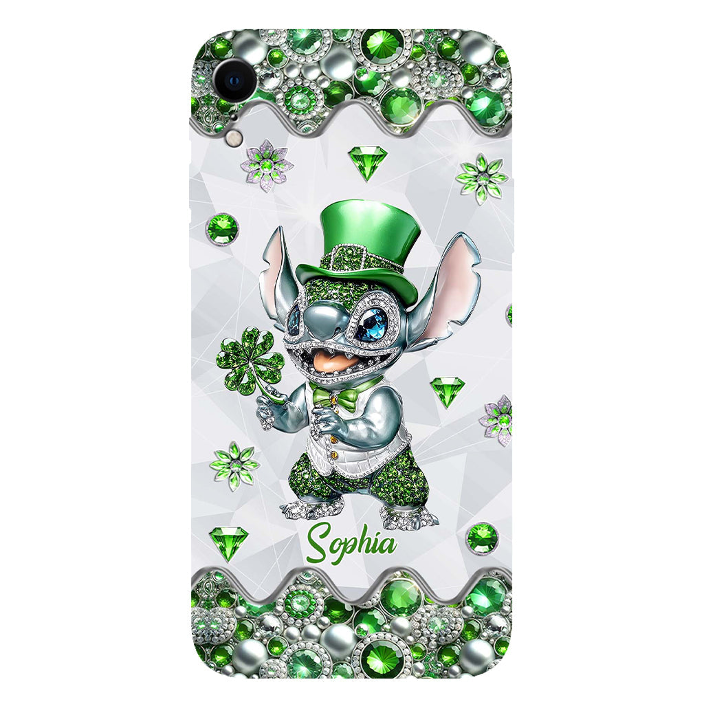 Lucky Shamrock - Personalized Ohana Full Print Phone Case