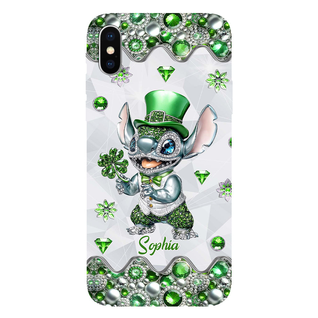 Lucky Shamrock - Personalized Ohana Full Print Phone Case