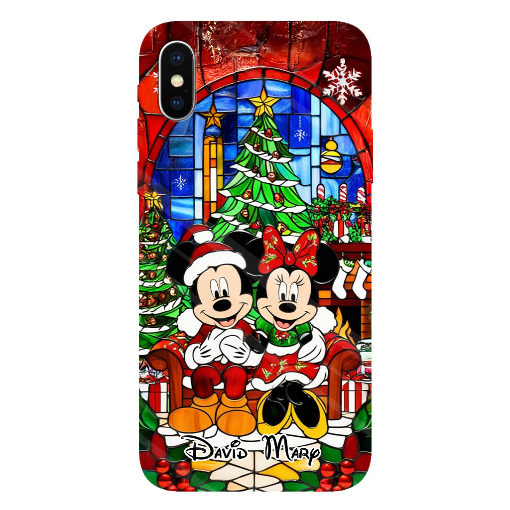 Very Merry Christmas - Personalized Mouse Full Print Phone Case