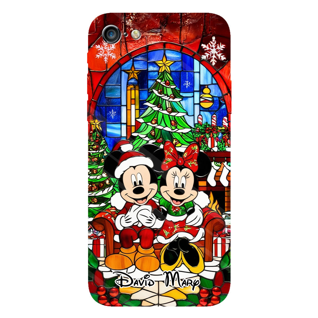 Very Merry Christmas - Personalized Mouse Full Print Phone Case