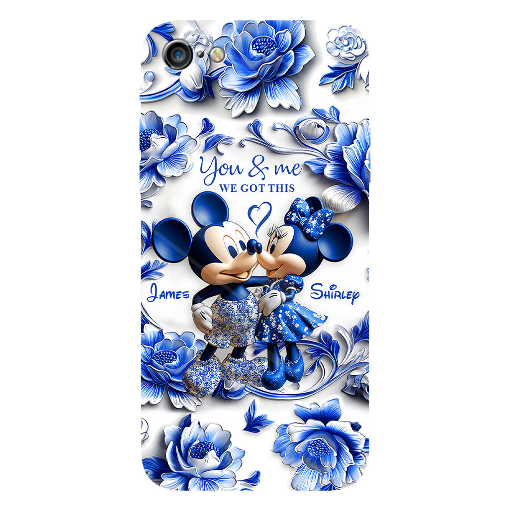 I Love You - Personalized Mouse Full Print Phone Case
