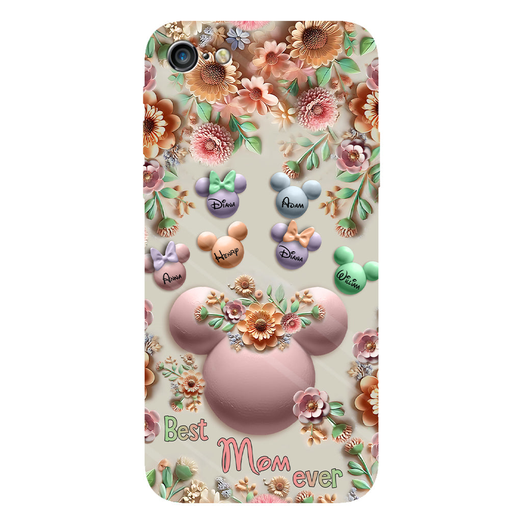 Best Mom / Grandma Ever - Personalized Mouse Full Print Phone Case