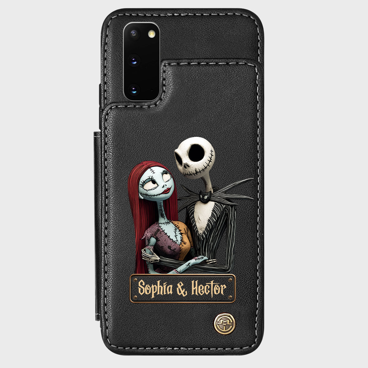 Nightmare Couple - Personalized Nightmare Wallet Phone Case