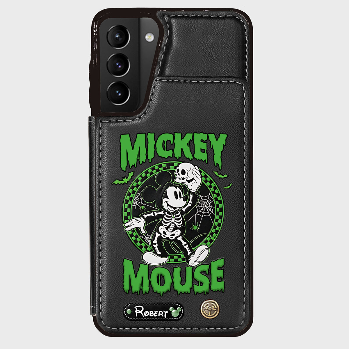 No So Scary Party - Personalized Mouse Wallet Phone Case
