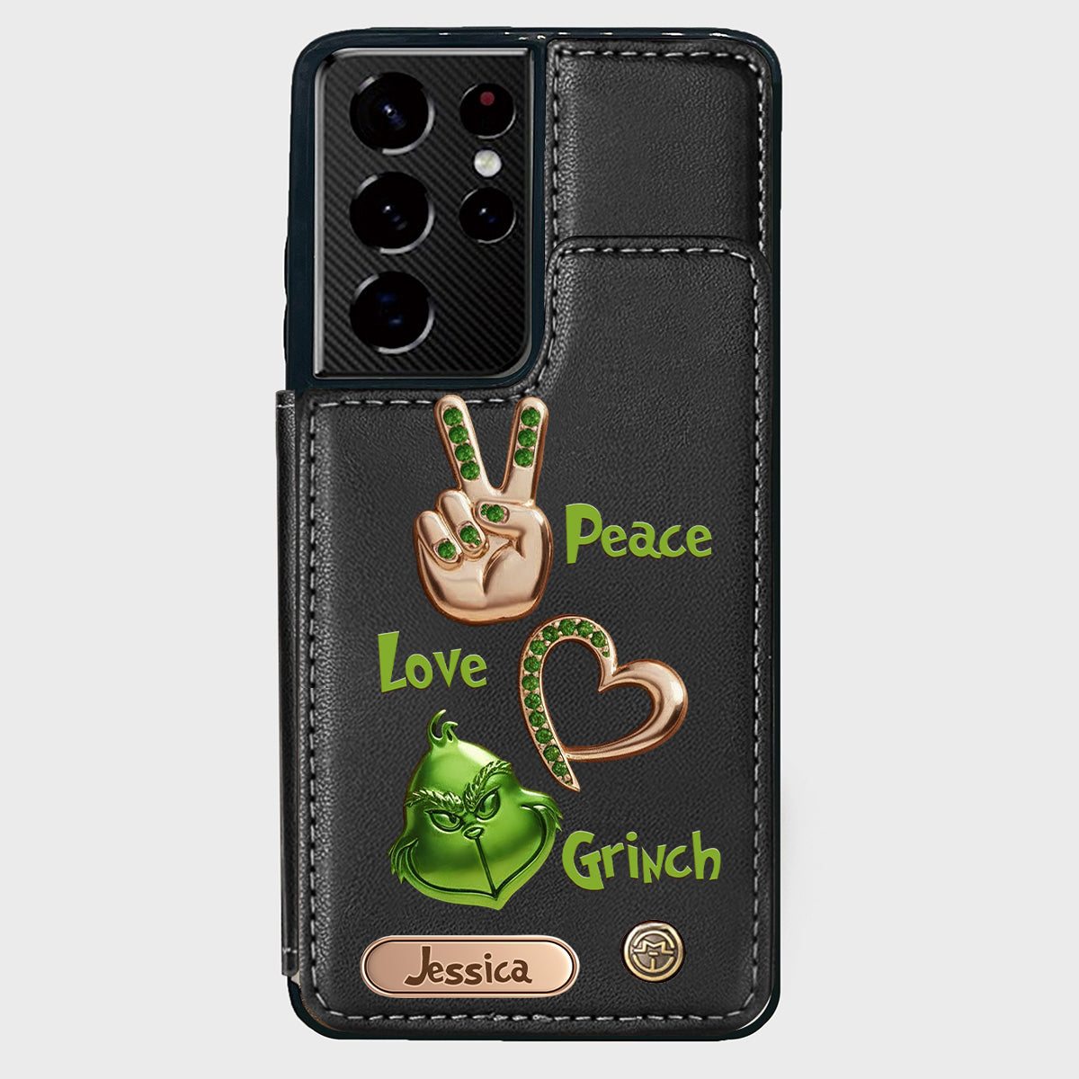 Merry Christmas - Personalized Stole Christmas Wallet Phone Case