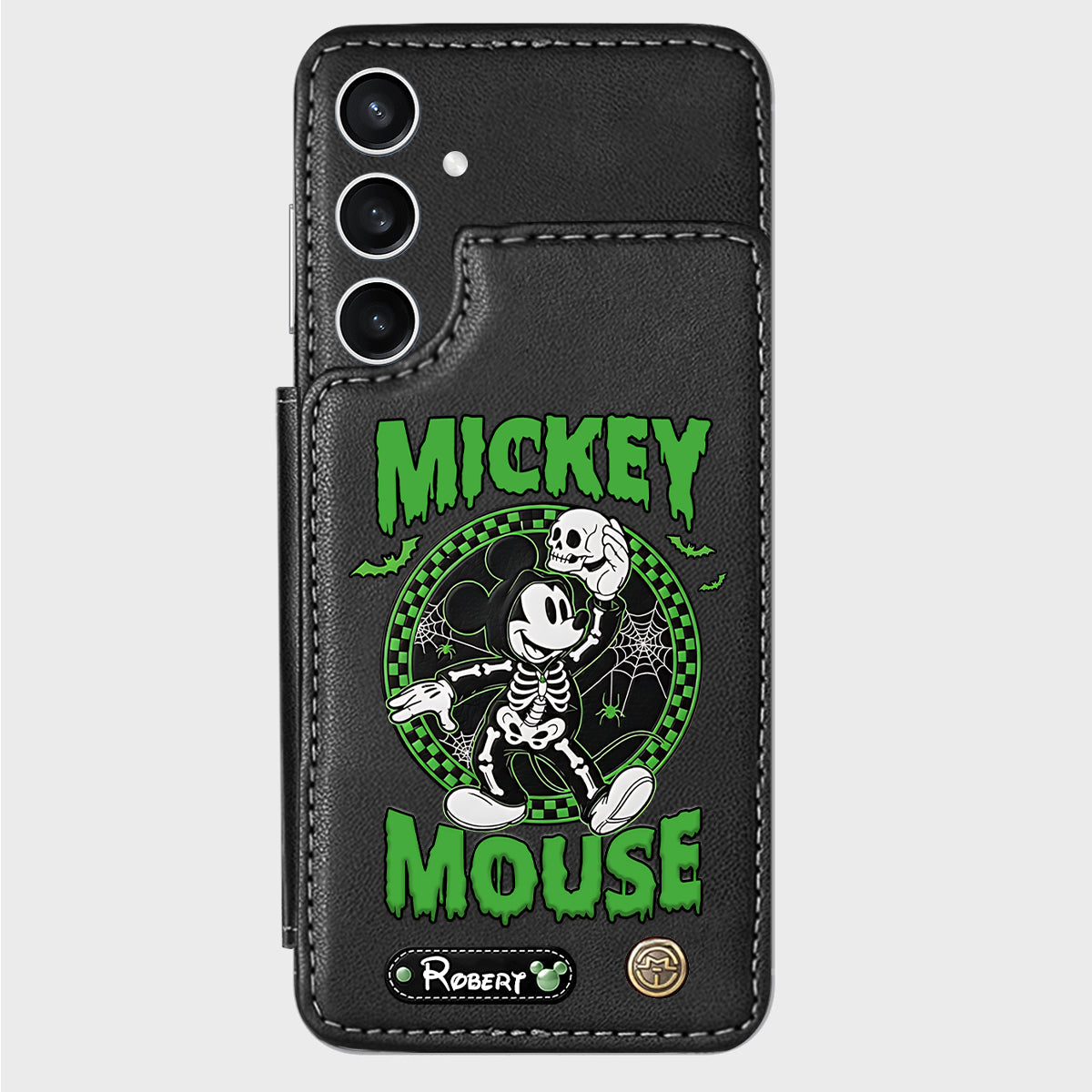 No So Scary Party - Personalized Mouse Wallet Phone Case