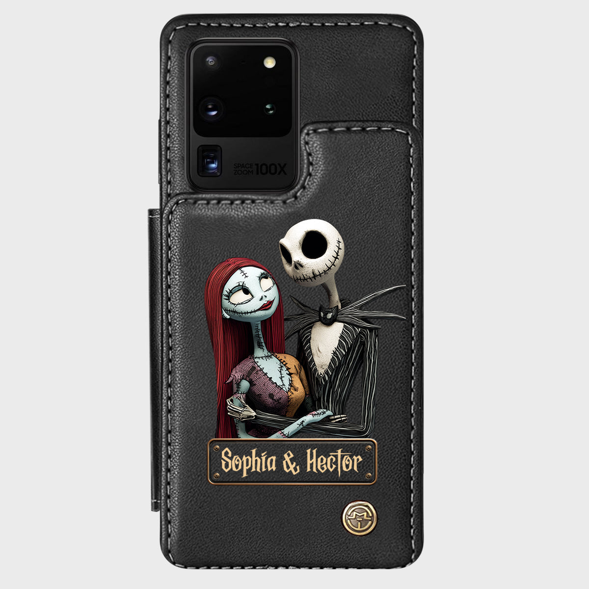Nightmare Couple - Personalized Nightmare Wallet Phone Case