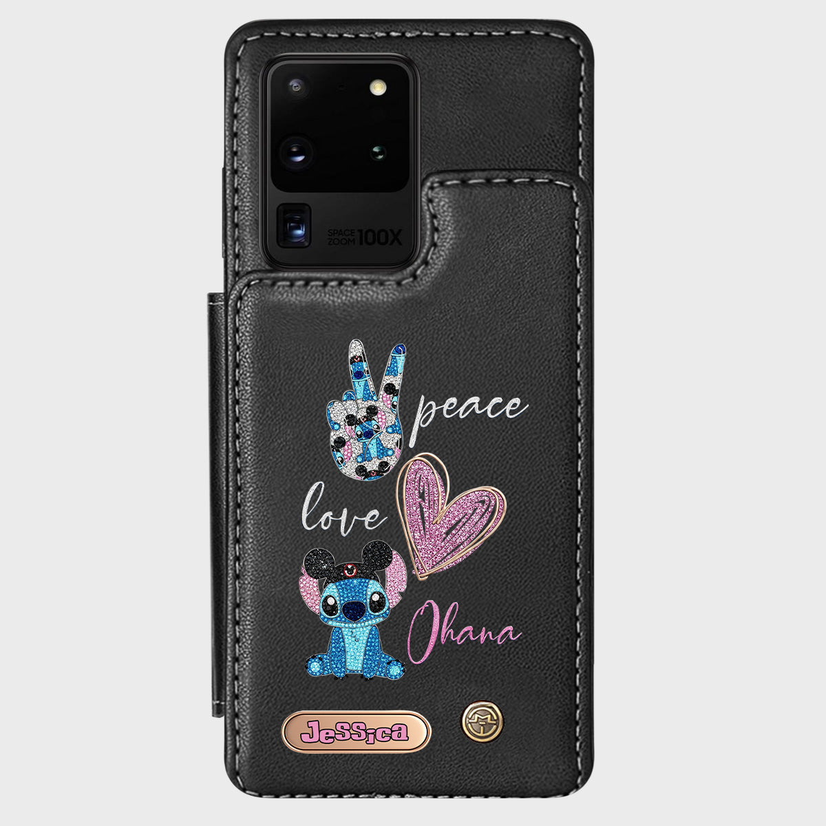 Ohana Means Family - Personalized Ohana Wallet Phone Case