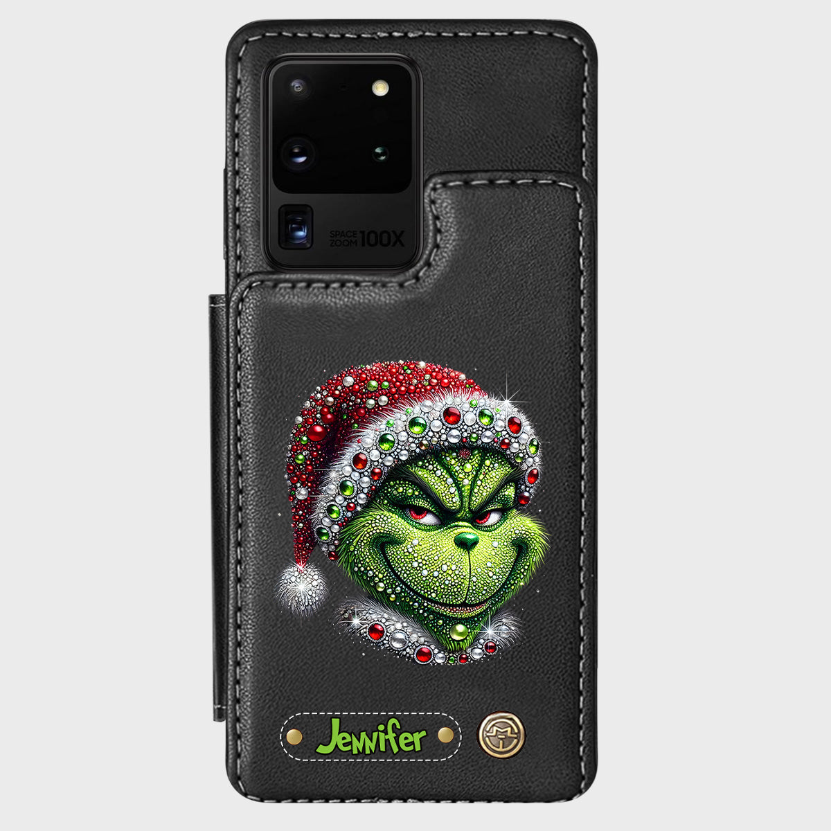 Merry Grinchmas - Personalized Stole Christmas Wallet Phone Case