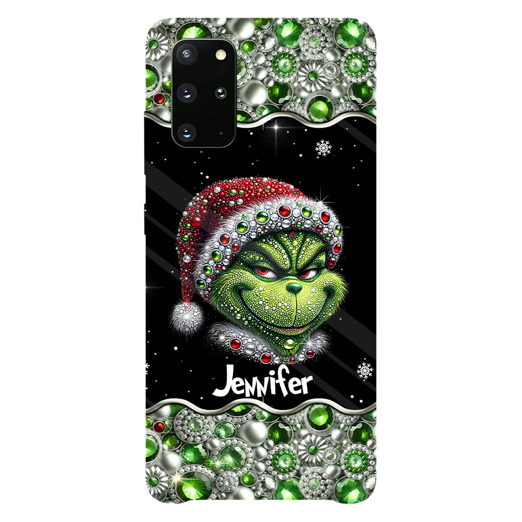 Merry Grinchmas - Personalized Stole Christmas Full Print Phone Case