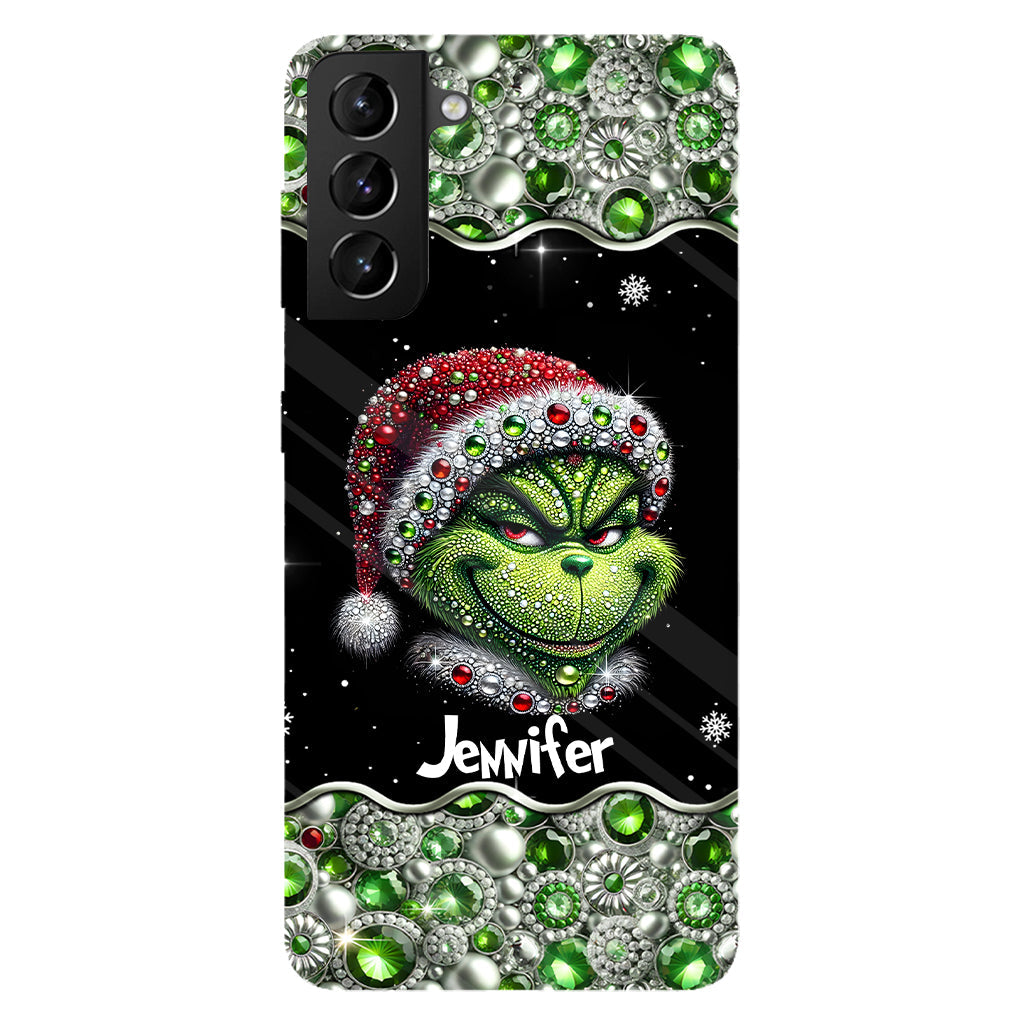 Merry Grinchmas - Personalized Stole Christmas Full Print Phone Case
