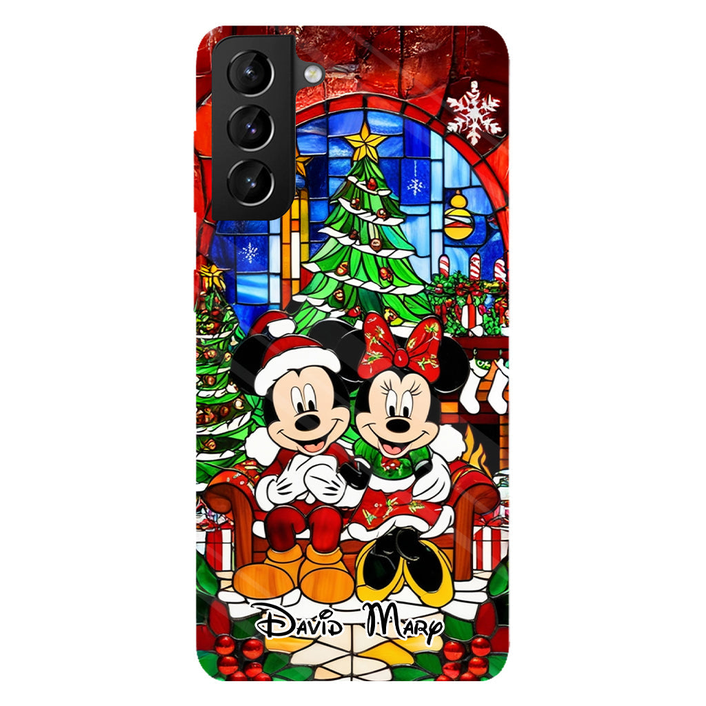 Very Merry Christmas - Personalized Mouse Full Print Phone Case