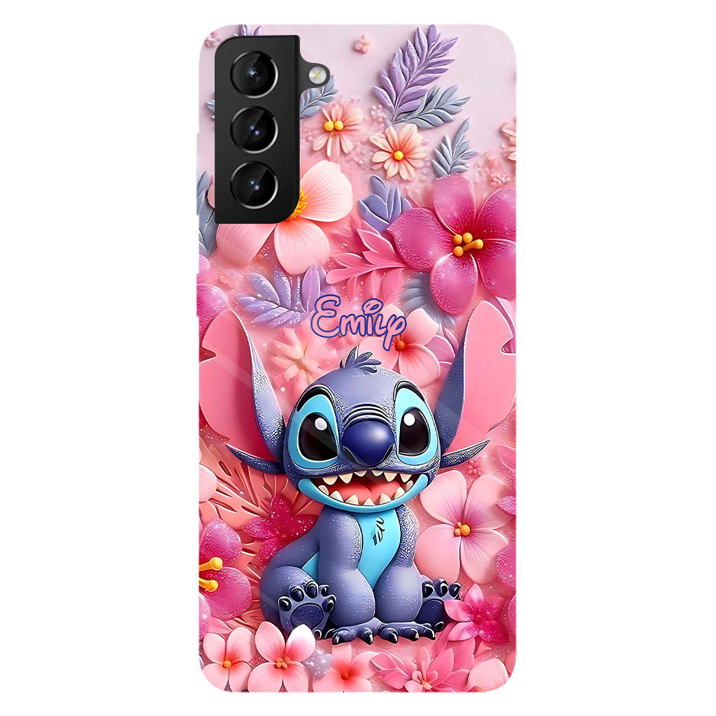 Floral Ohana - Personalized Ohana Full Print Phone Case