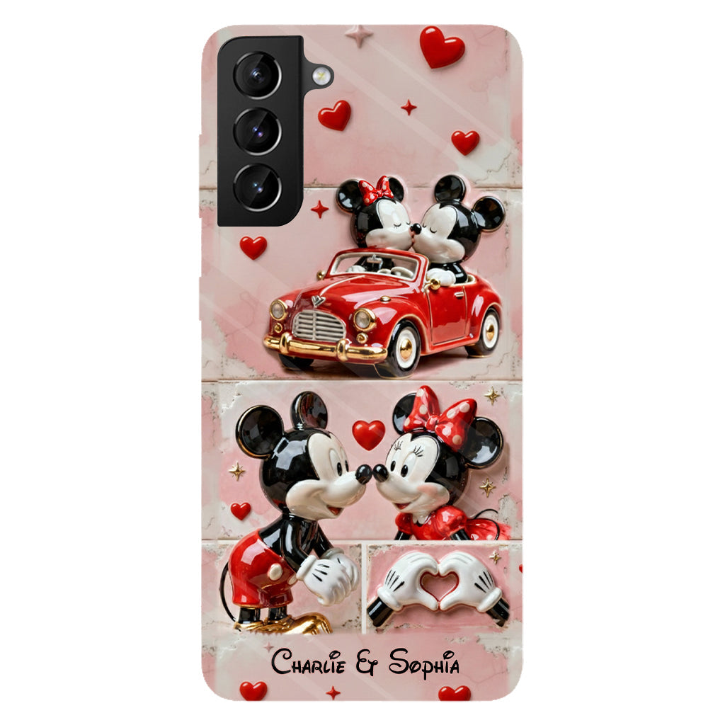 Happily Ever After - Personalized Mouse Full Print Phone Case
