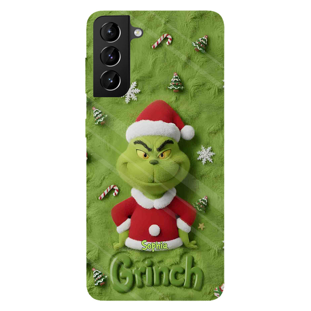Merry Grinchmas - Personalized Stole Christmas Full Print Phone Case