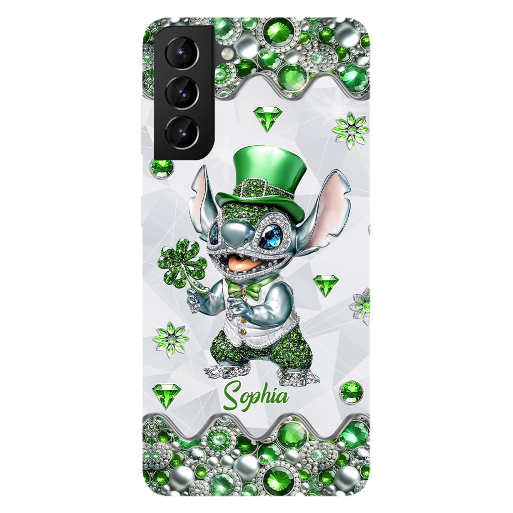 Lucky Shamrock - Personalized Ohana Full Print Phone Case