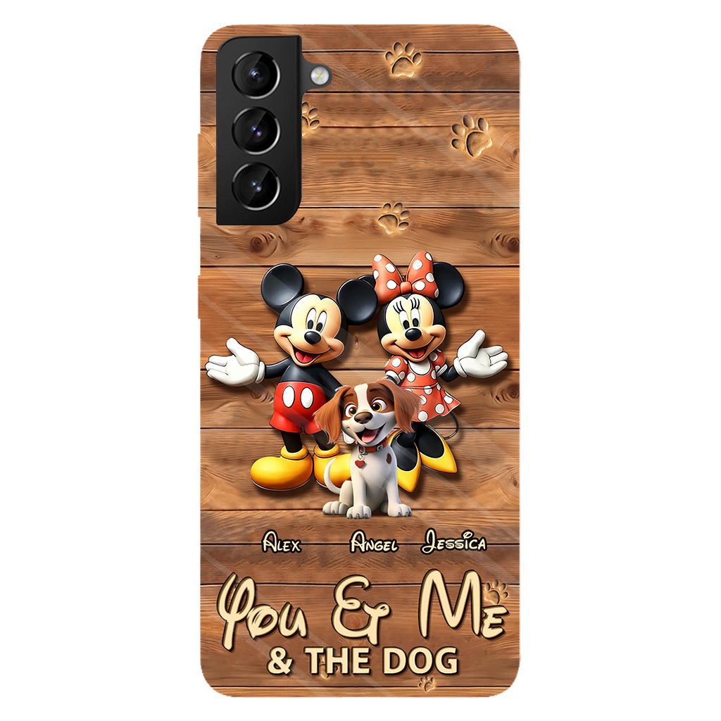 Dog Mom Dog Dad - Personalized Dog Full Print Phone Case