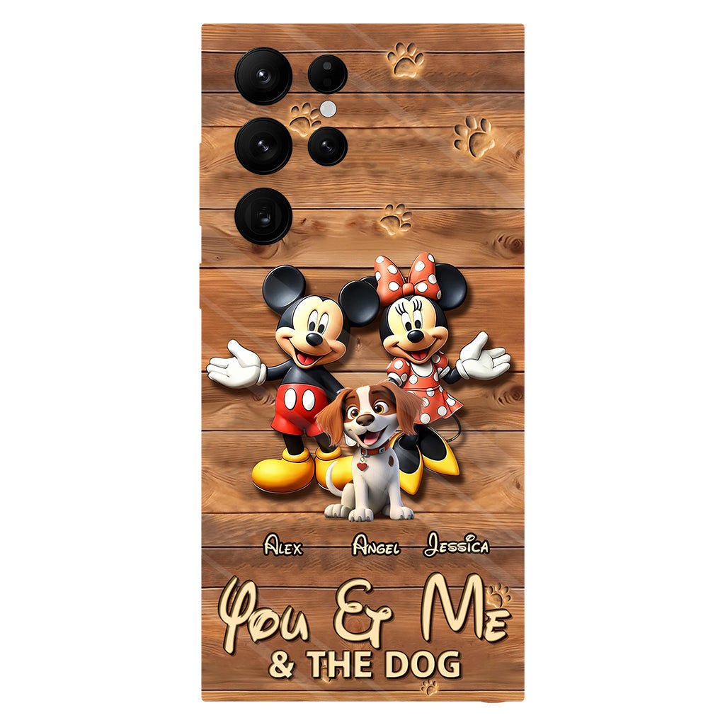 Dog Mom Dog Dad - Personalized Dog Full Print Phone Case