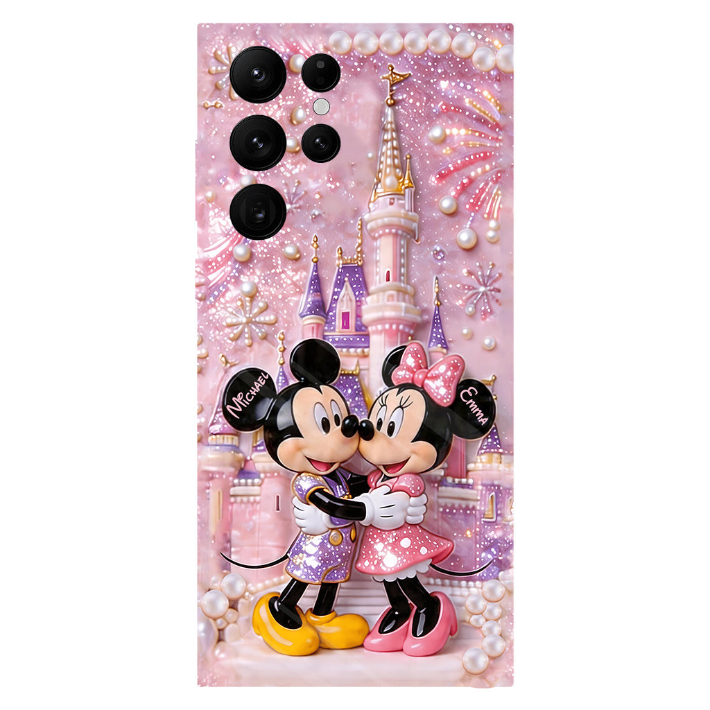 Cartoon Mouse Lovers Gift - Personalized Dream Trip Full Print Phone Case