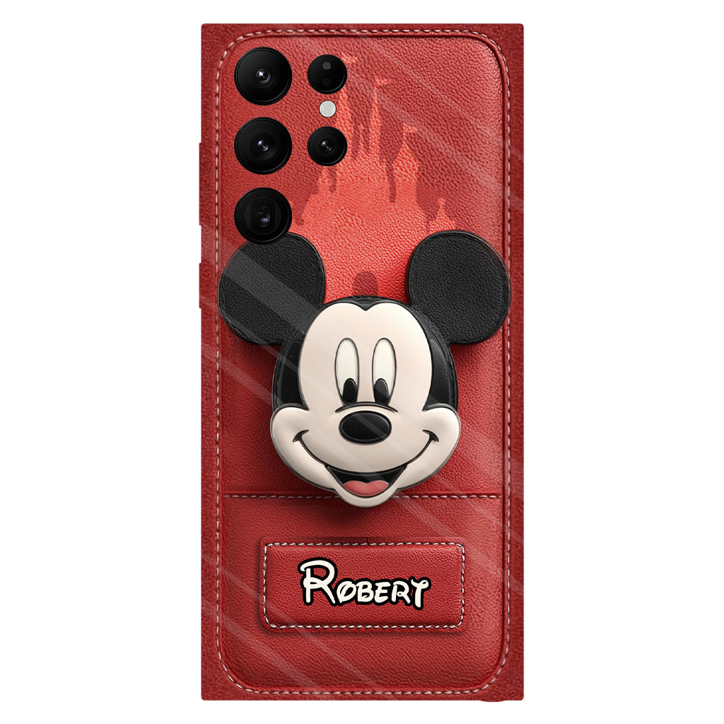 Dream Magic Custom Name - Personalized Full Print Mouse Phone Case & Phone Grip