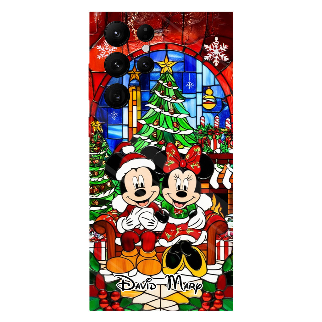 Very Merry Christmas - Personalized Mouse Full Print Phone Case