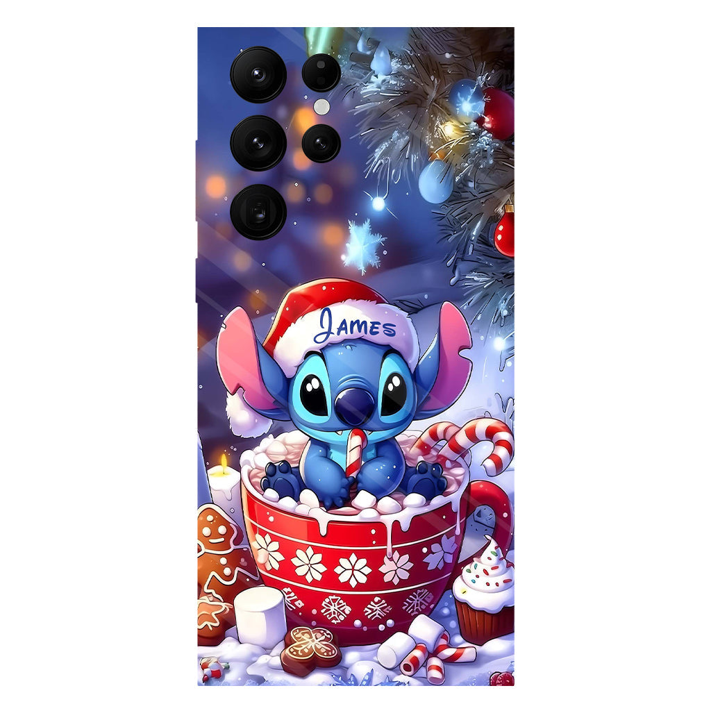 Blue Christmas - Personalized Ohana Full Print Phone Case