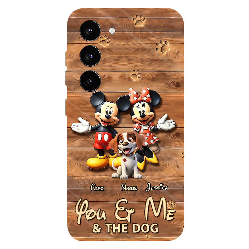 Dog Mom Dog Dad - Personalized Dog Full Print Phone Case