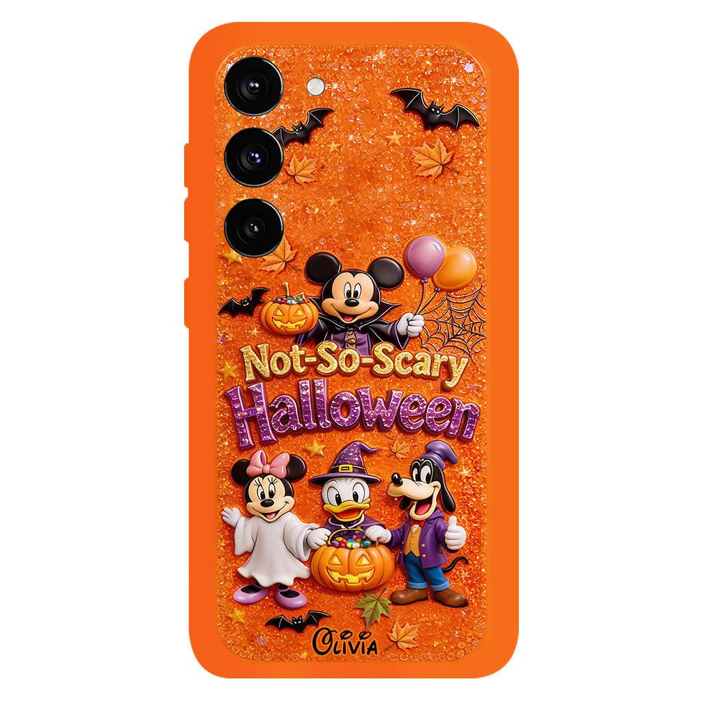 Not-so-scary Halloween - Personalized Mouse Full Print Phone Case