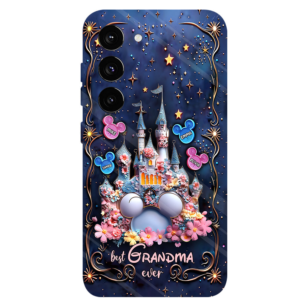 Best Grandma / Mom Ever - Personalized Mouse Full Print Phone Case