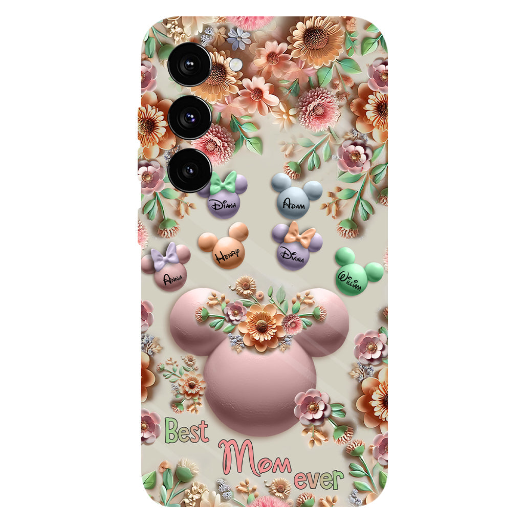 Best Mom / Grandma Ever - Personalized Mouse Full Print Phone Case