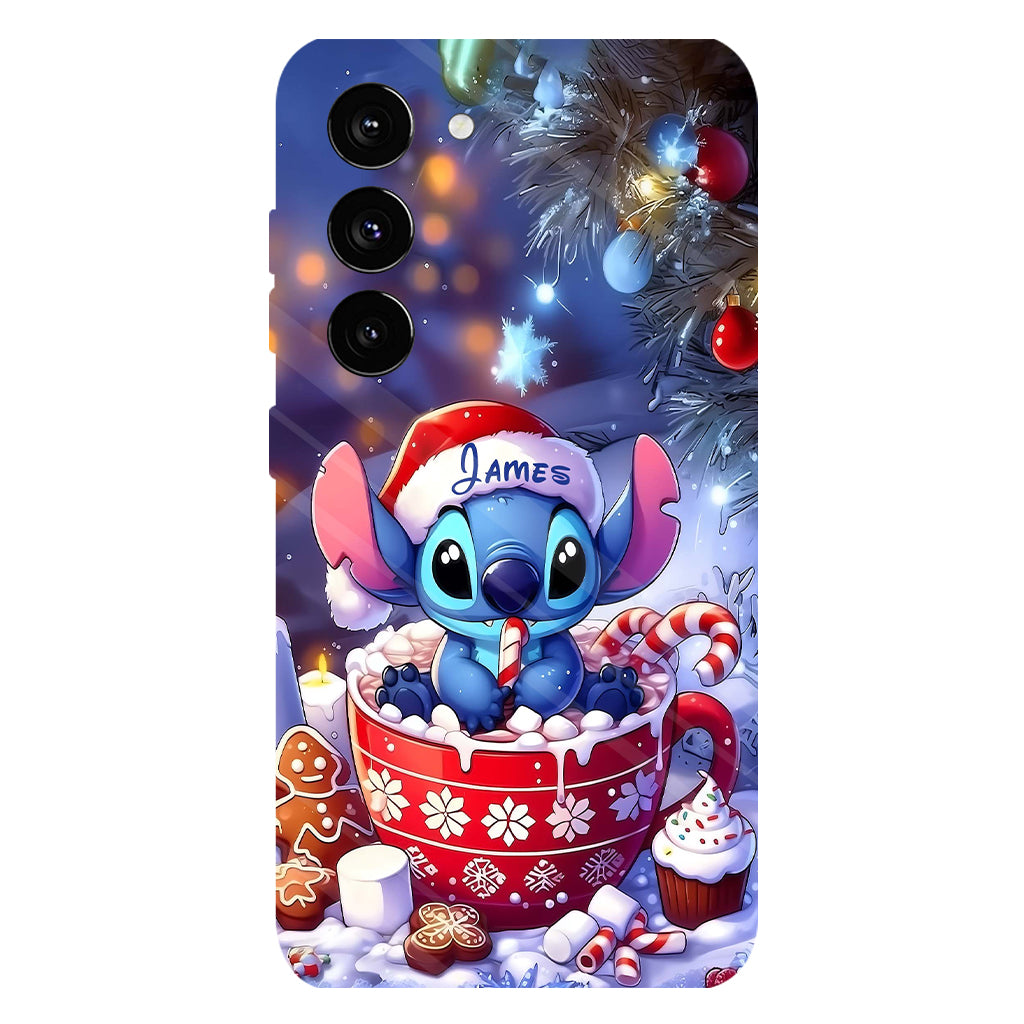 Blue Christmas - Personalized Ohana Full Print Phone Case