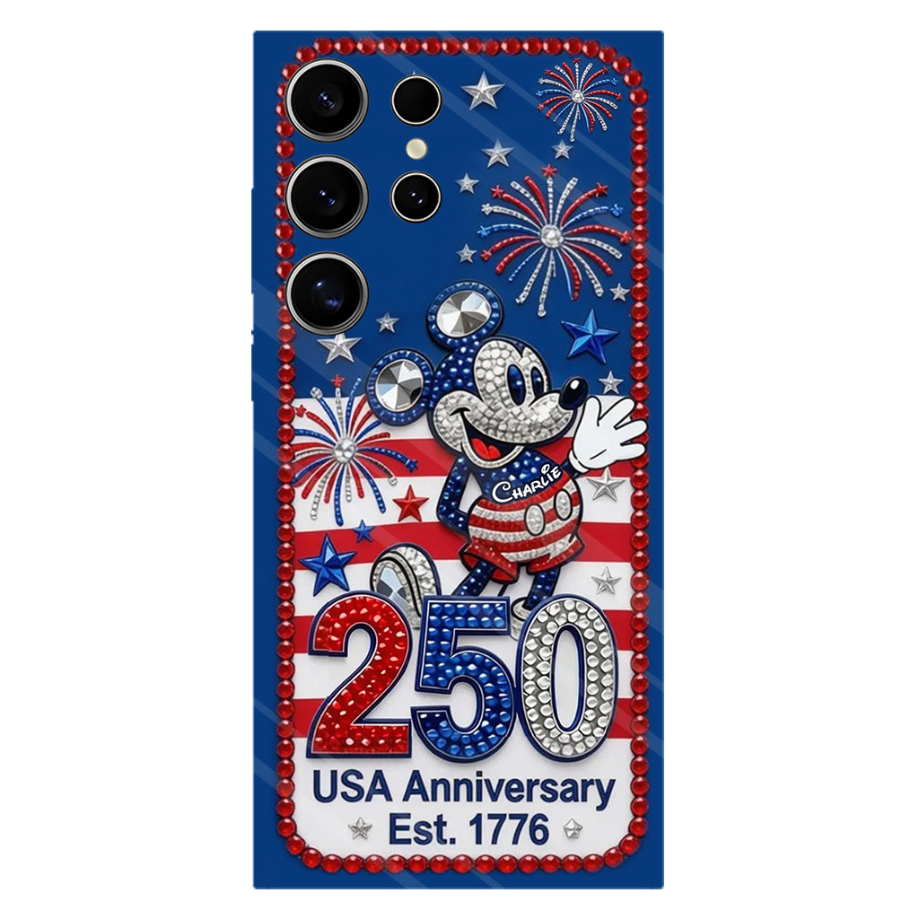 250 Anniversary - Personalized Mouse Full Print Phone Case