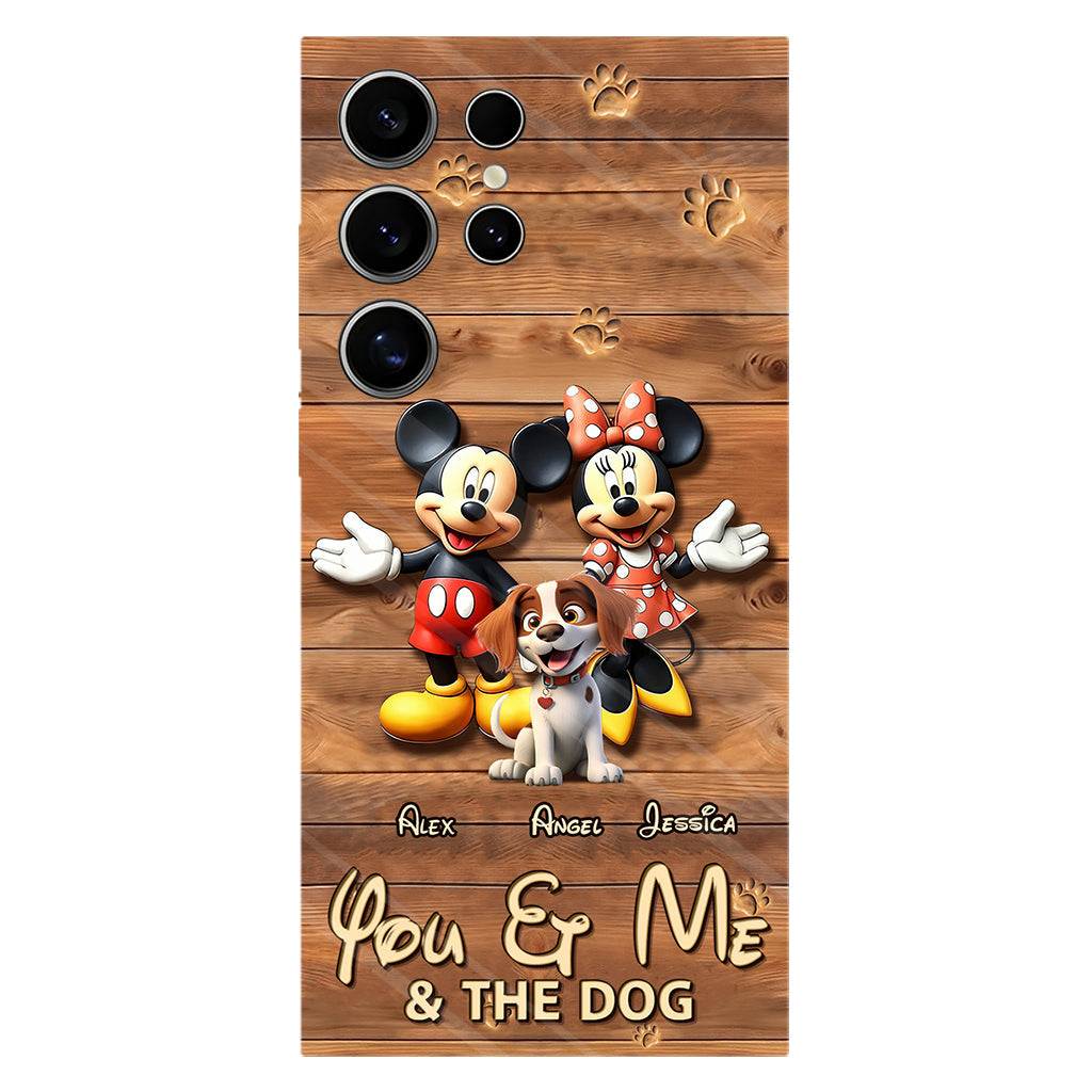 Dog Mom Dog Dad - Personalized Dog Full Print Phone Case