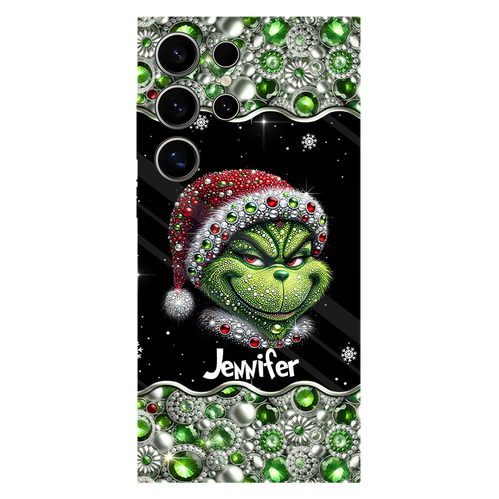 Merry Grinchmas - Personalized Stole Christmas Full Print Phone Case