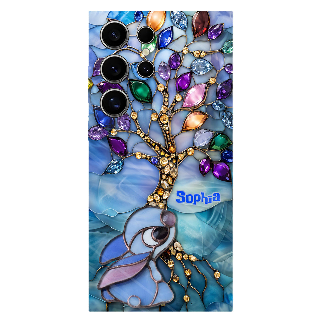 Ohana Blue - Personalized Ohana Full Print Phone Case