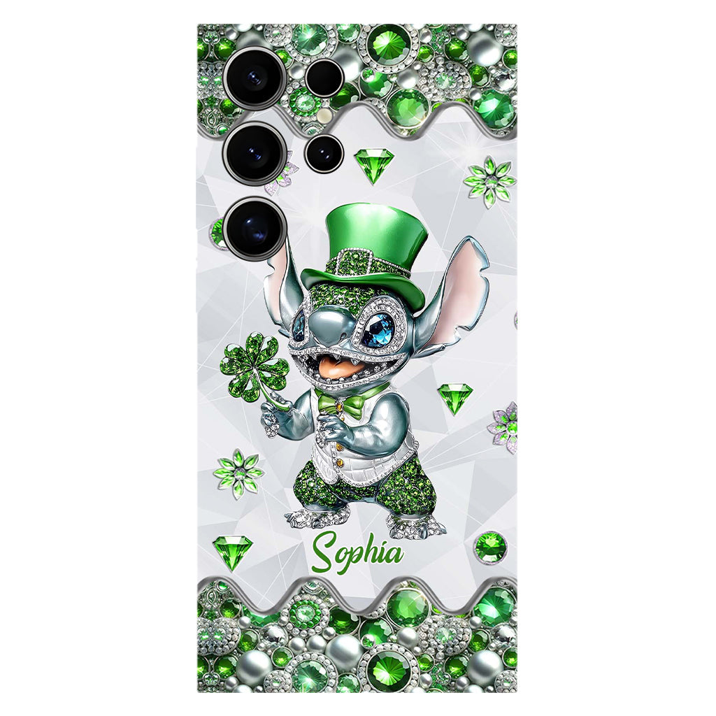 Lucky Shamrock - Personalized Ohana Full Print Phone Case