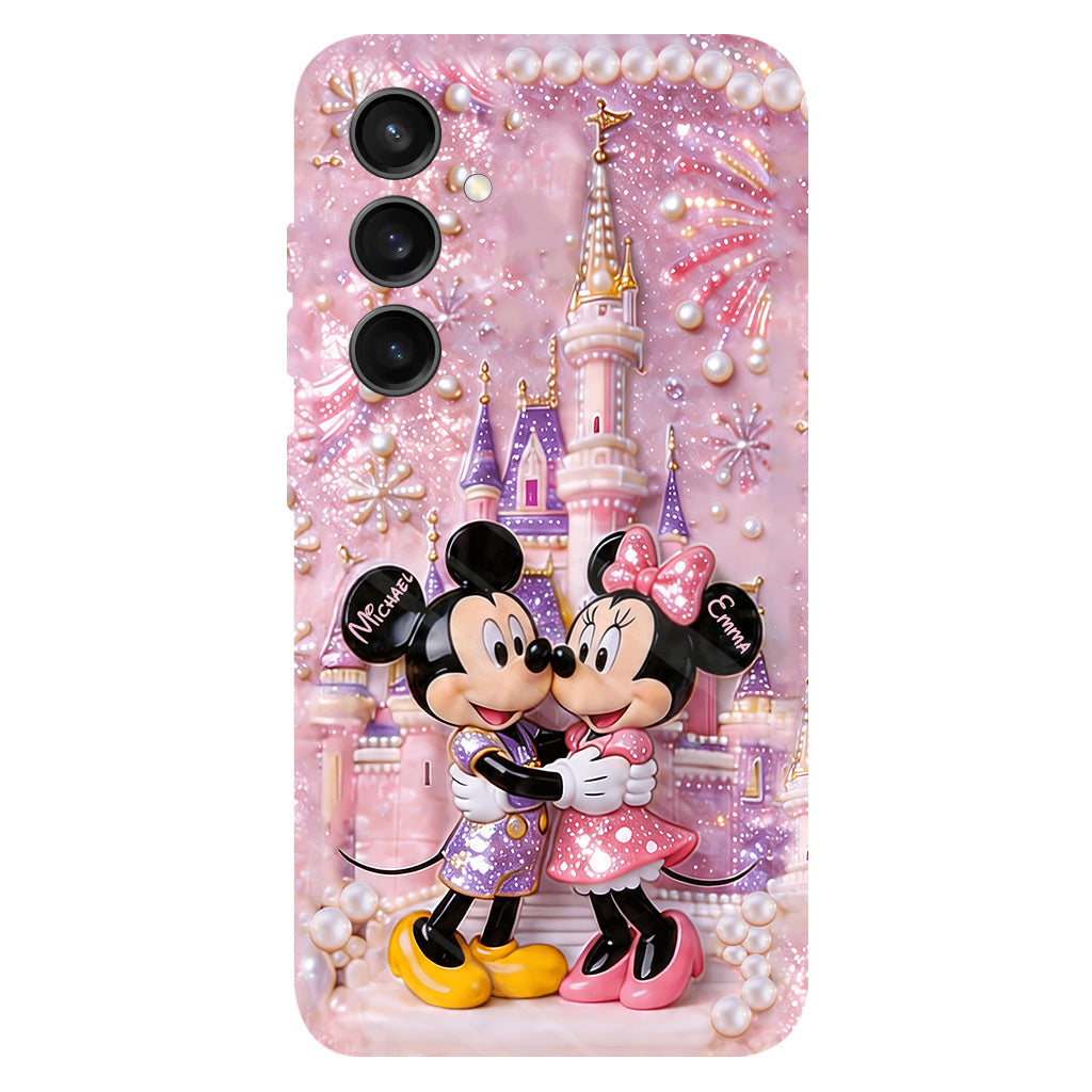 Cartoon Mouse Lovers Gift - Personalized Dream Trip Full Print Phone Case