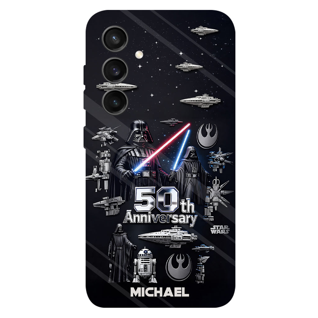 Wonder Stars - Personalized The Force Full Print Phone Case